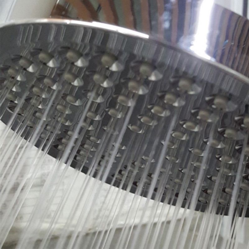 BowLift | Contemporary Shower Combination Fixed Shower Head Stainless Steel Wall Mounted Round Shower Head