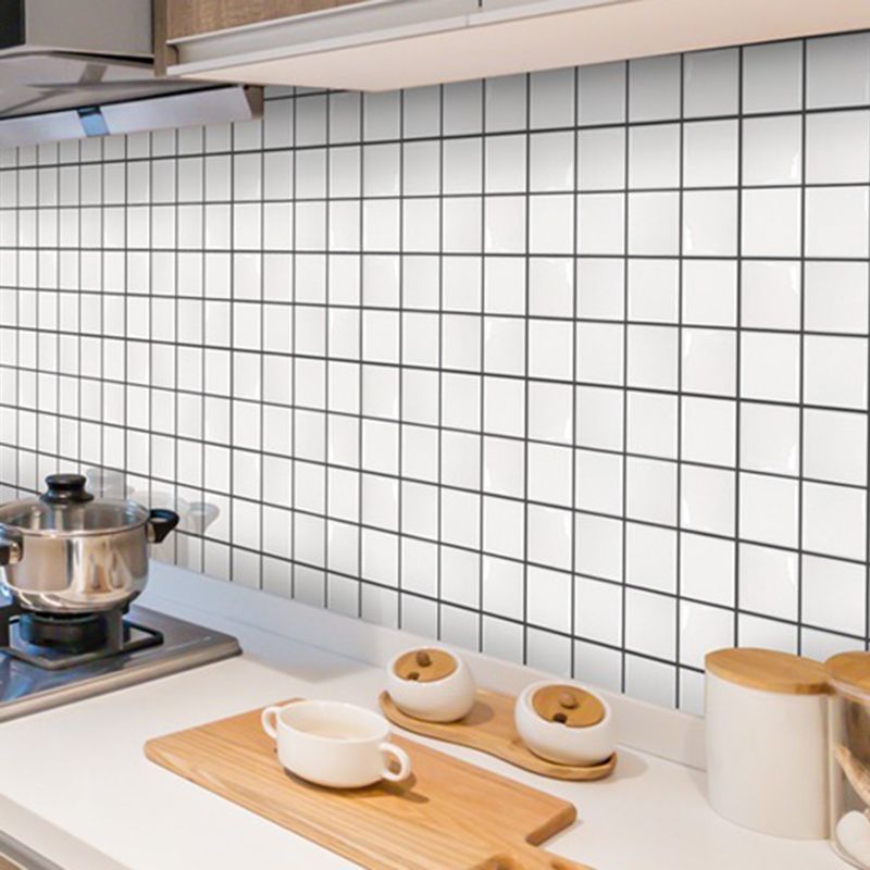 BowLift | Plastic Peel and Stick Wall Tiles 3D Square Peel and Stick Backing
