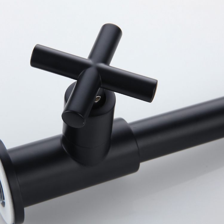 BowLift | Widely used wall-mounted bathroom sink faucet cross handle low arch faucet
