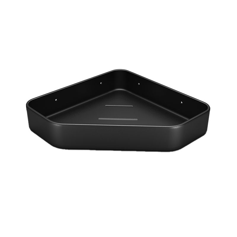 BowLift | Matt black bathroom accessories set Modern anti-rust 1/2/3-piece bathroom shelf