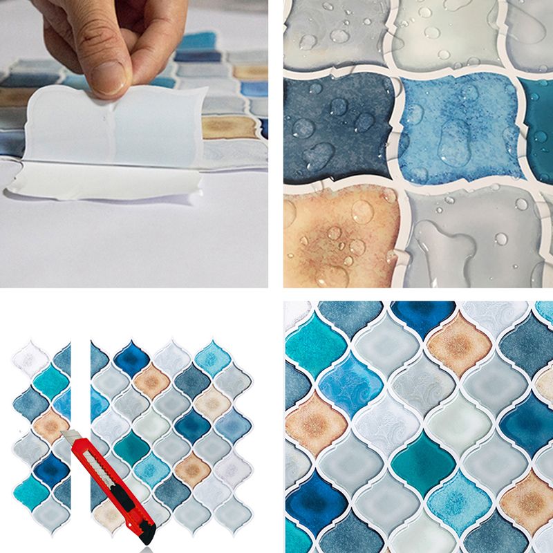 BowLift | Plastic Peel & Stick Mosaic Tiles Waterproof Mosaic Tiles Wallpaper