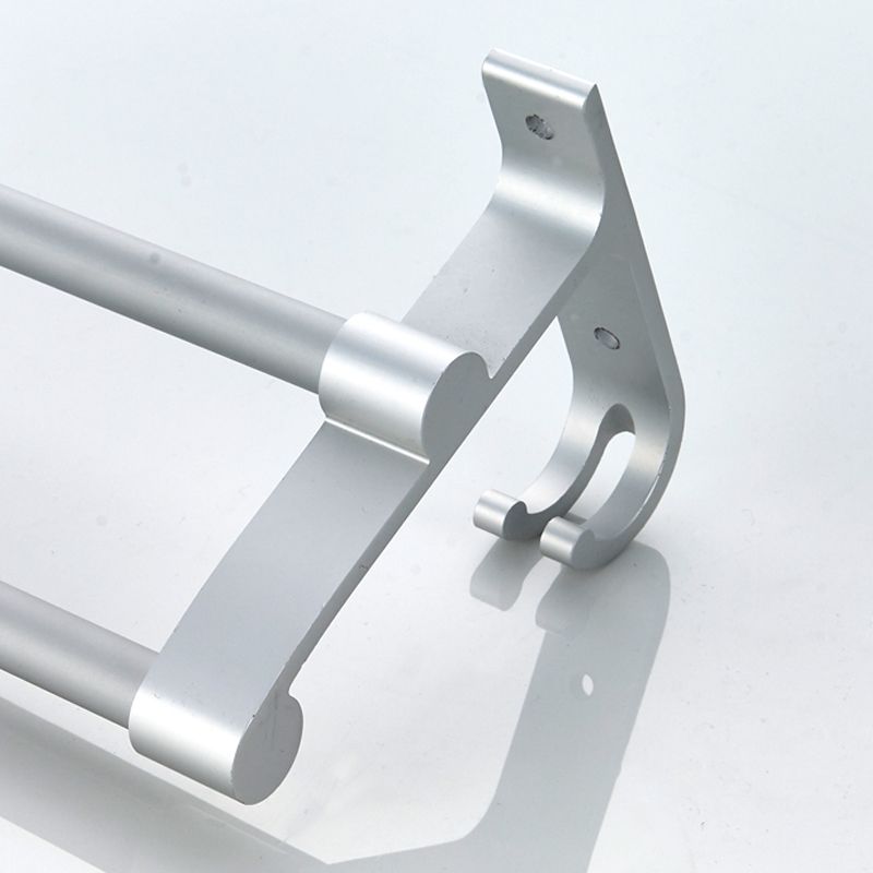 BowLift | Silver Contemporary Bathroom Hardware Set Stainless Steel Aluminum Bathroom Set