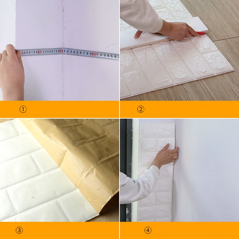 BowLift | Modern Panel PVC 3D-embossed Self-adhesive Waterproof Interior Cladding