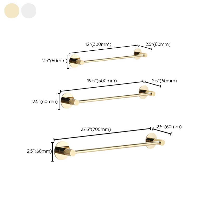 BowLift | 2-piece bathroom accessory set modern stainless steel slipper rack