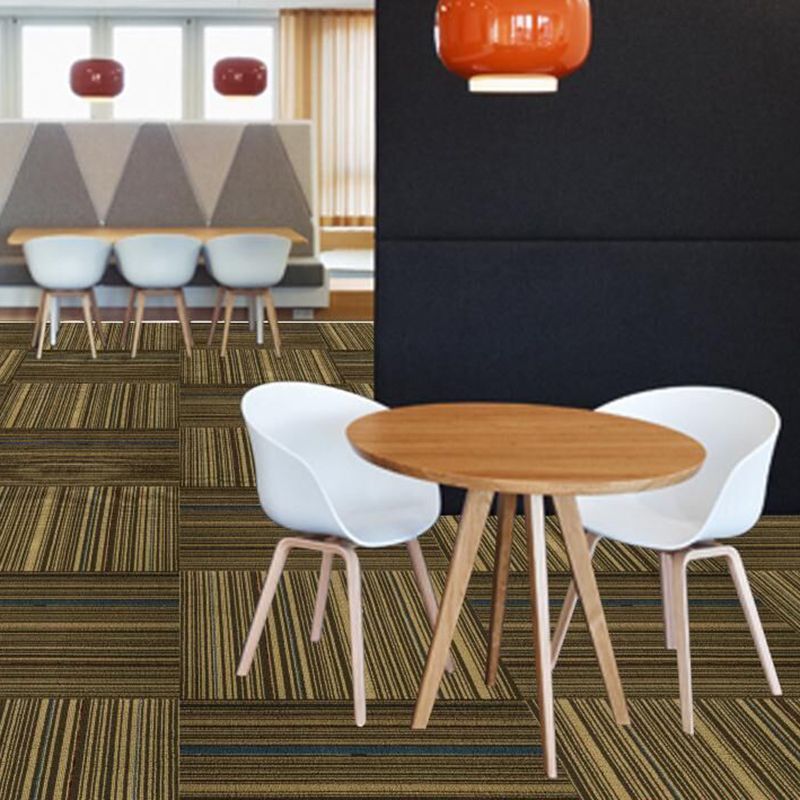 BowLift | Dark Color Level Loop Carpet Tile Non-Slip Self-Adhesive Indoor Office Carpet Tiles