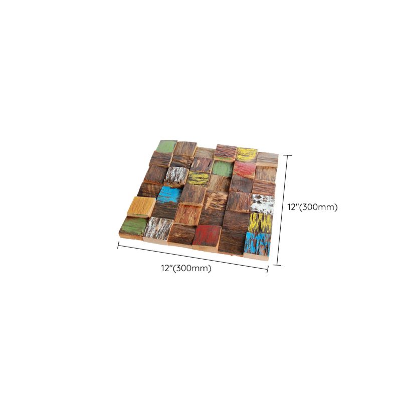 BowLift | Wall cladding wood shiplap mosaic modern interior wall cladding