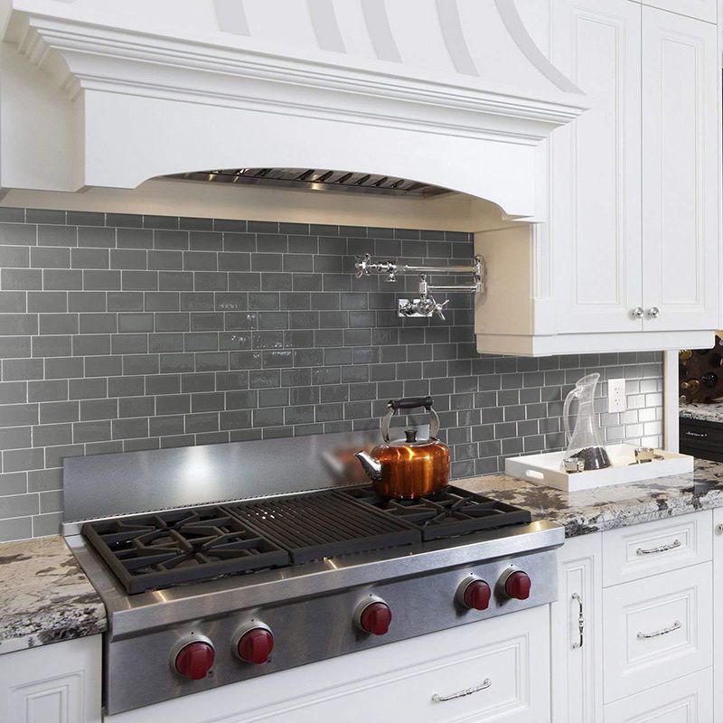 BowLift | Peel & Stick Subway Tile Stain Resistant PVC Rectangular Peel & Stick Tile for Shower 2 Pack