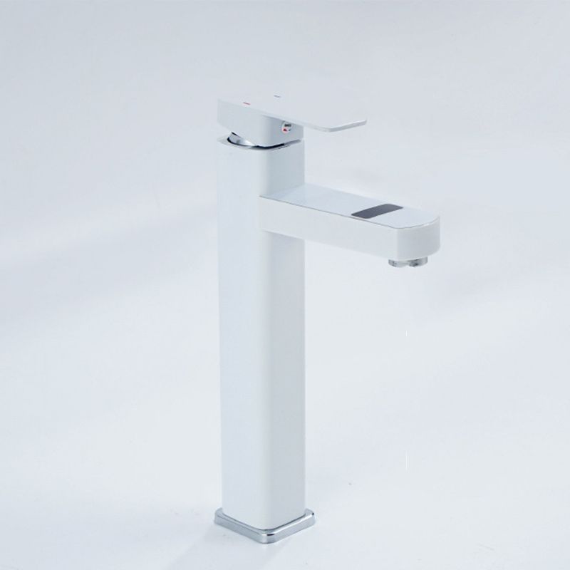 BowLift | Contemporary sink faucet Digital display Monochrome Low arch basin Bathroom sink