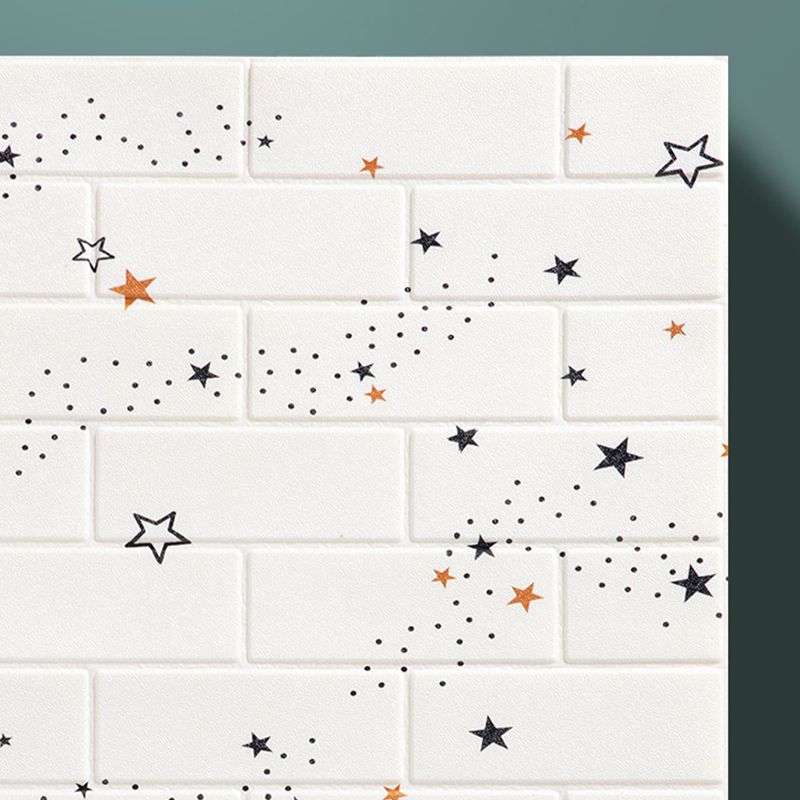 BowLift | XPE Foam Wall Cladding Star Pattern Square Waterproof Wall Cladding for the Living Room
