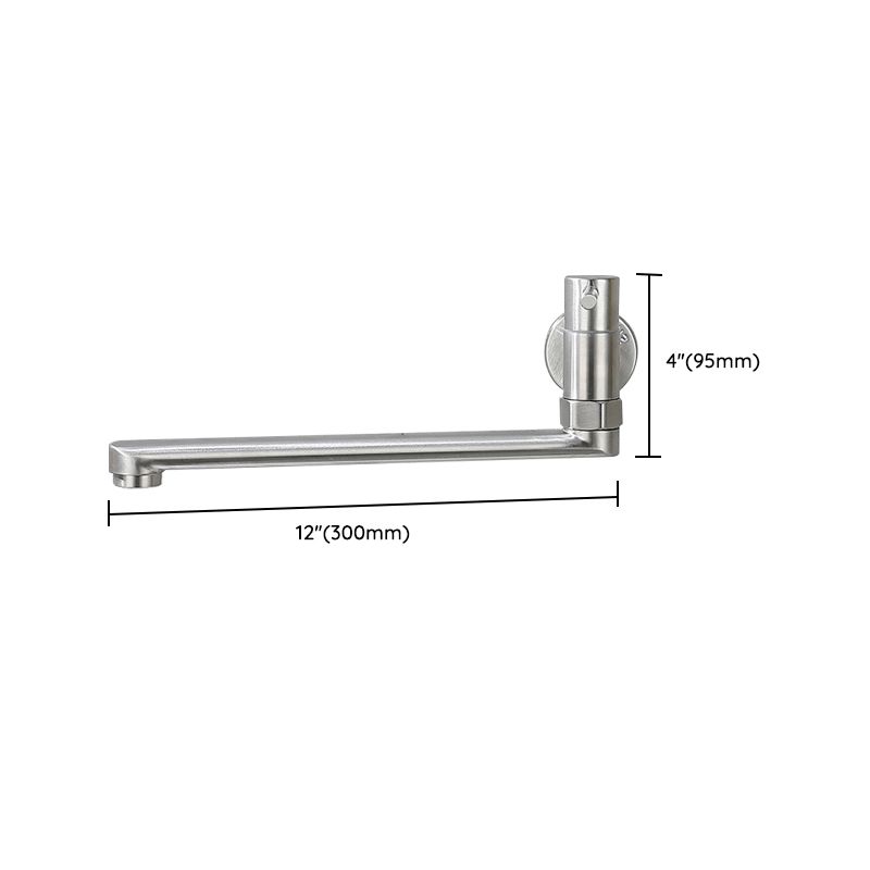 BowLift | Kitchen faucet pot filling valve single handle swivel stainless steel kitchen faucet