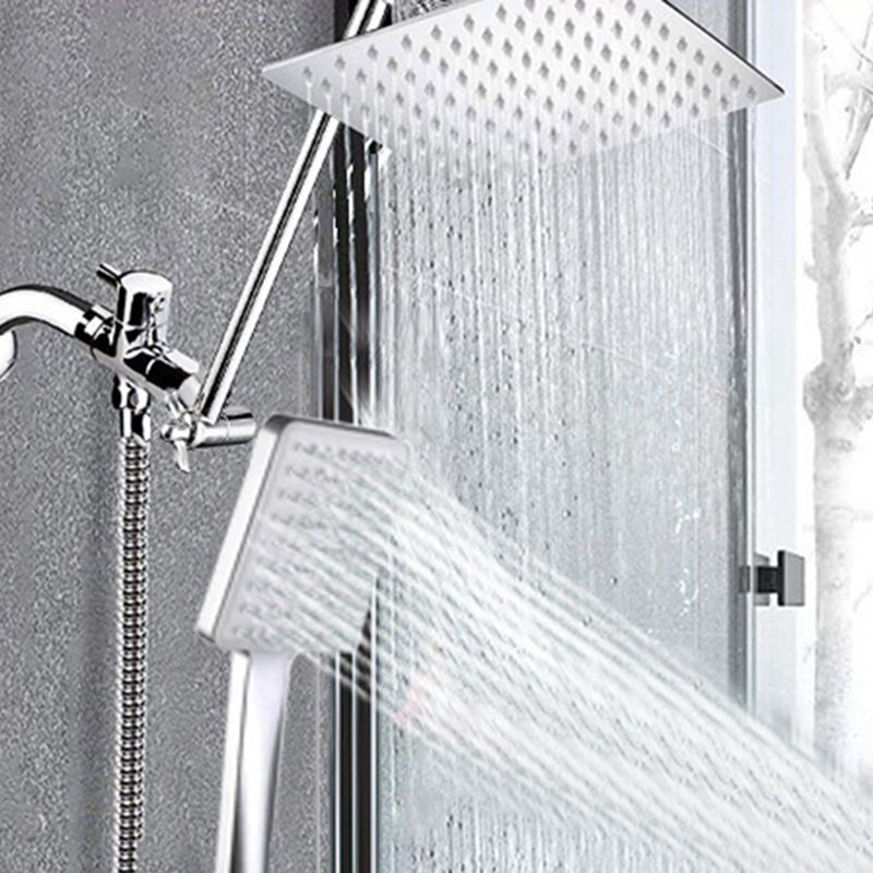 BowLift | Contemporary Shower Combination Shower Head with Double Shower Head Ceiling Mounted Square Shower Head