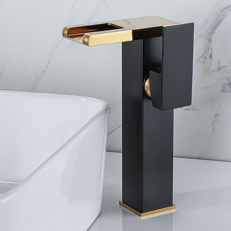 BowLift | Contemporary Sink Faucet Solid Color Low Arc Bathroom Sink Faucet