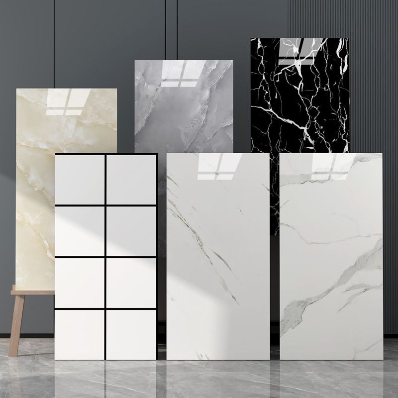 BowLift | Plastic Peel and Stick Wall Tiles Single Tile Wallpaper with Rectangular Shape