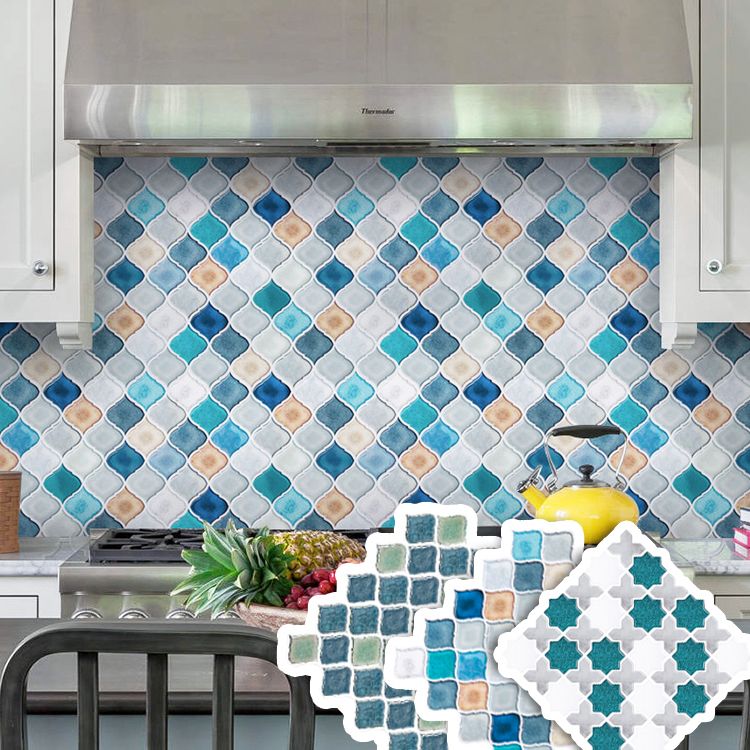 BowLift | Plastic Peel & Stick Mosaic Tiles Waterproof Mosaic Tiles Wallpaper