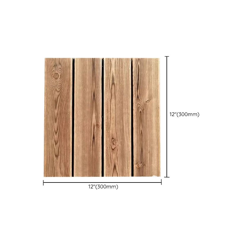 BowLift | Pine Floor Tile Water Resistant Click-Lock Traditional Wood Floor for Living Room