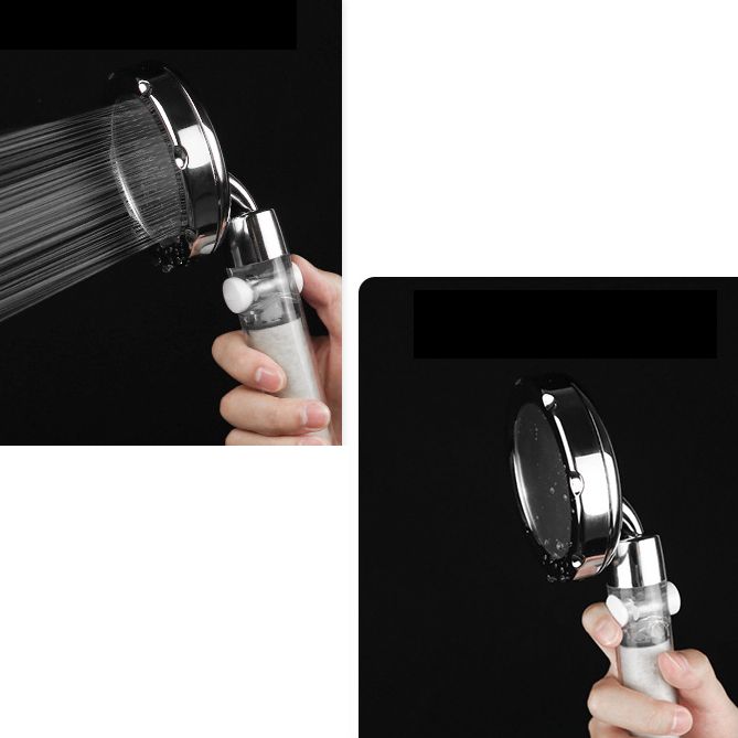 BowLift | Silver Hand Shower Standard Round Showerhead Combo