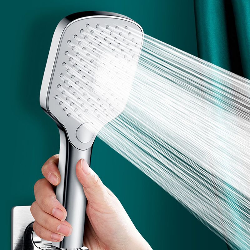 BowLift | Contemporary Fixed Head Square Supercharged Showerhead Combo