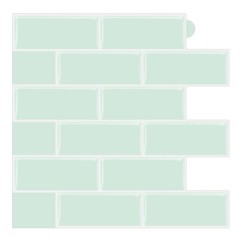 BowLift | Peel & Stick Subway Tile PVC Stain Resistant Rectangular Peel and Stick Tile for the Kitchen