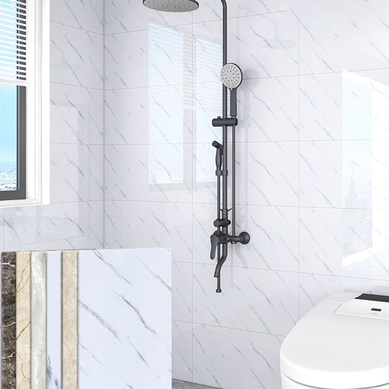 BowLift | Contemporary Peel-and-Stick Wall Tiles Bathroom Field Tiles Wallpaper