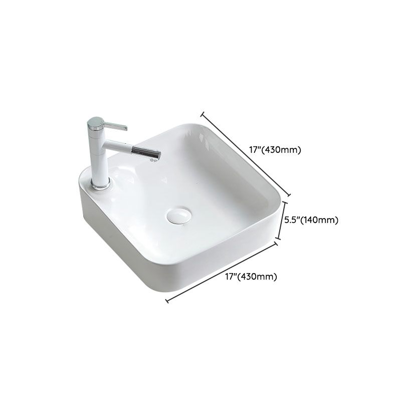 BowLift | Porcelain Washbasin Modern Simple Wash Bowl Bathroom Sink