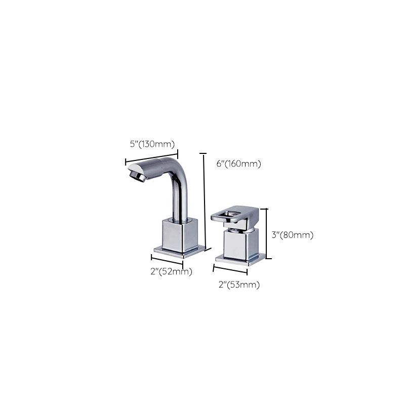 BowLift | Chrome Bath Faucet Trim with Lever Handle Deck Mounted Bathtub Faucet