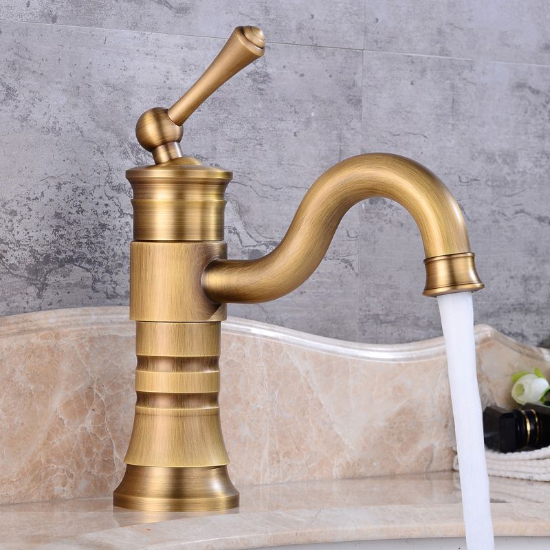 BowLift | Classic basin mixer with swivel spout, single lever basin mixer