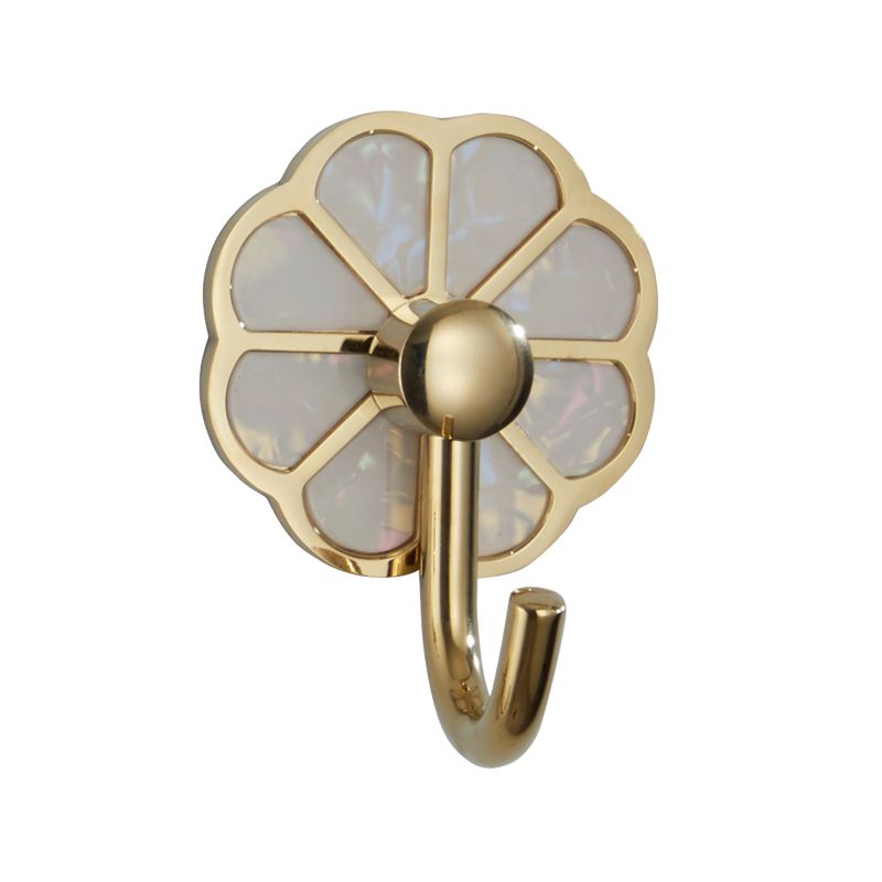 BowLift | Polished 10-piece bathroom accessory set metal corrosion-resistant bathrobe hooks