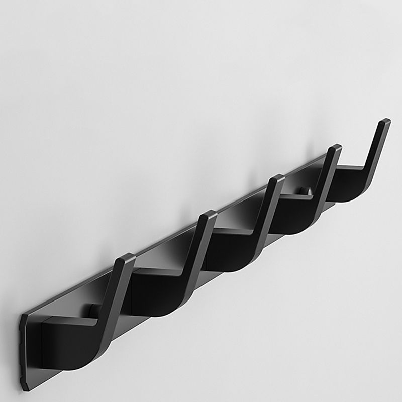 BowLift | Mattes Finish Modern Bathroom Accessories 2 - Piece Bathroom Accessory Set, Bathrobe Hooks