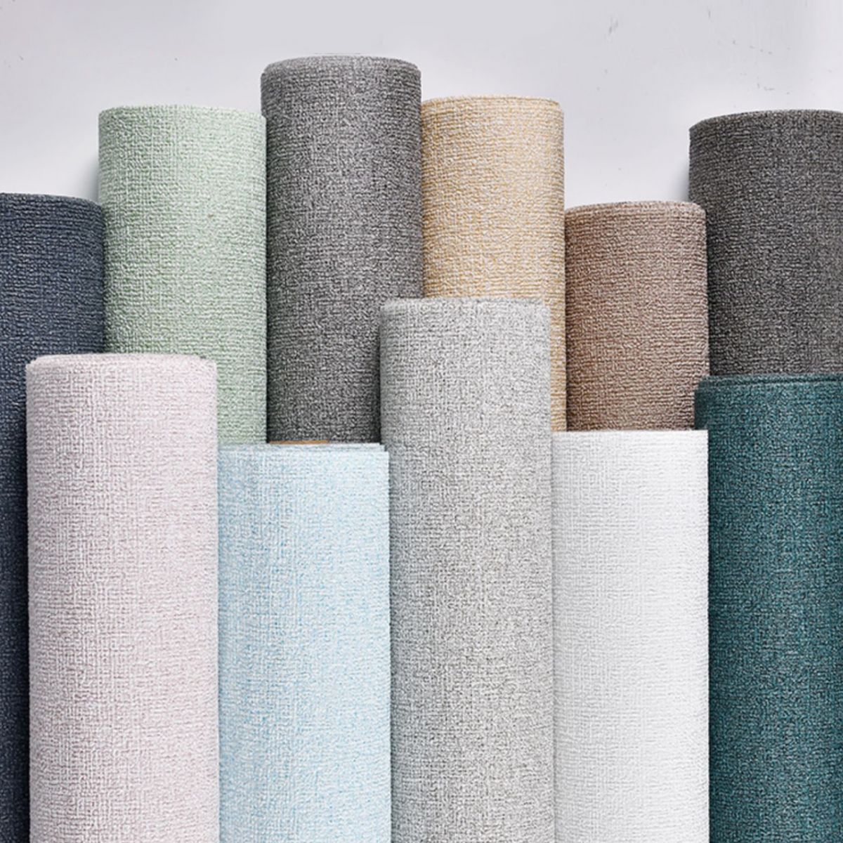 BowLift | Modern Tin Back Wall Cladding Texture Linen Roll Wall Ceiling Panel