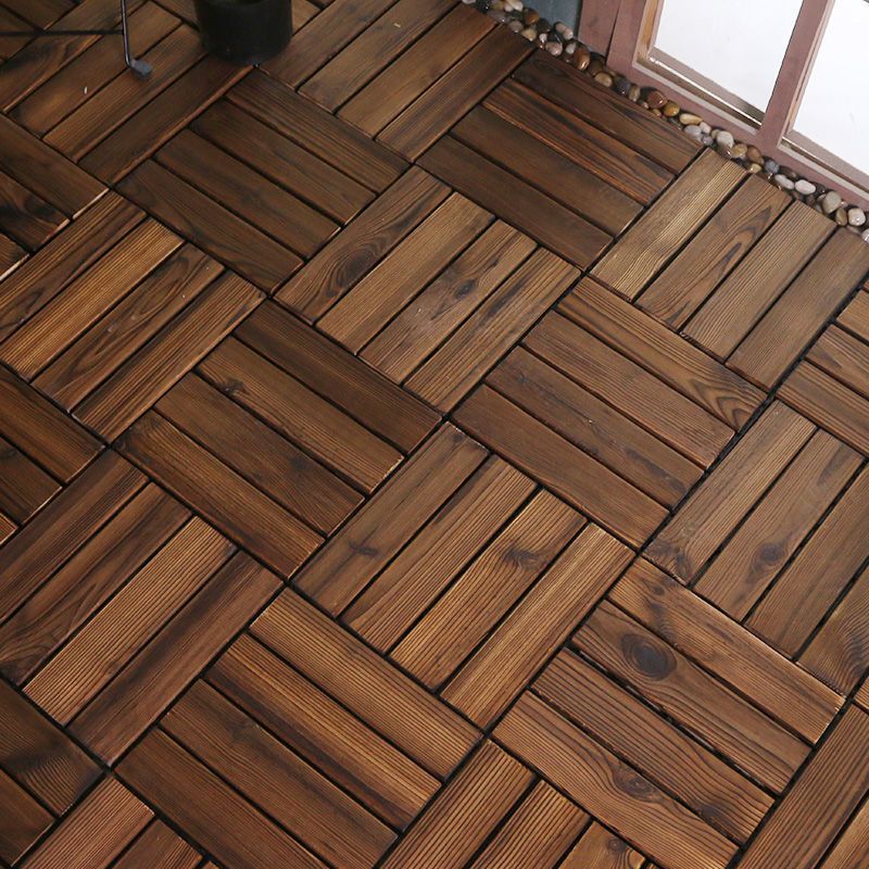 BowLift | Wood Terrace Tiles Plug-in System Installation Outdoor Terrace Tiles