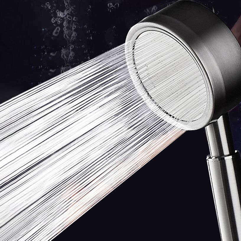 BowLift | Round Handheld Shower Water Saving Showerhead Made of Stainless Steel