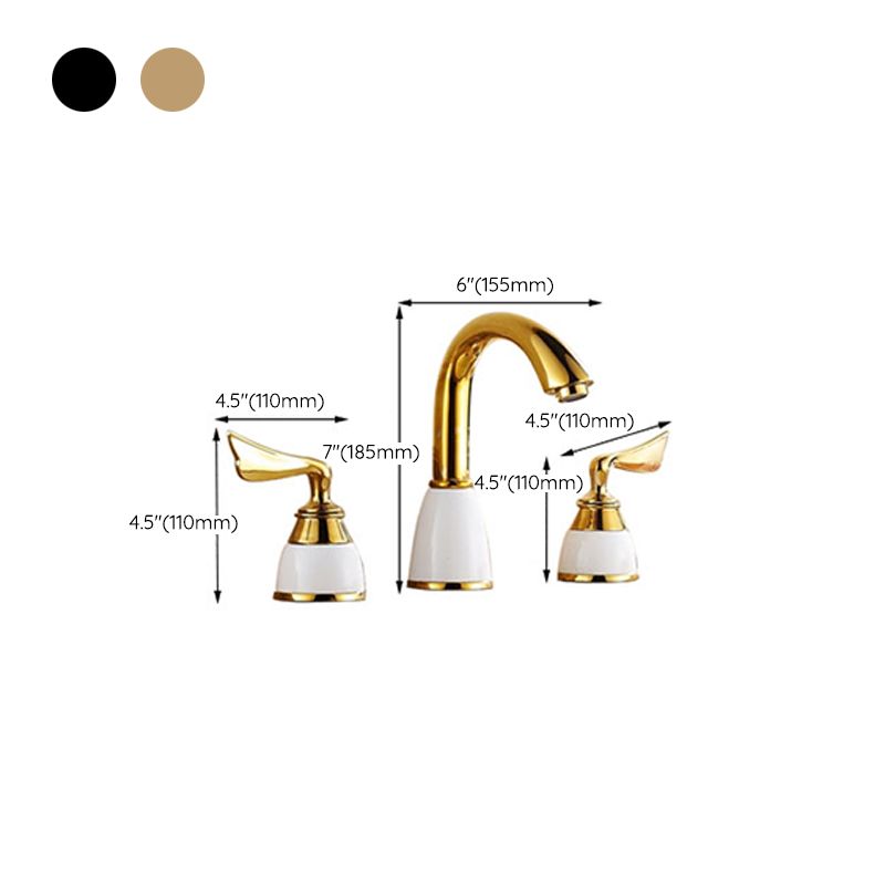 BowLift | Widely Used Bathroom Faucet 3 Hole Round Sink Faucet