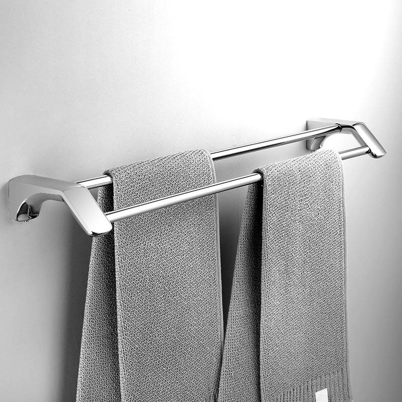 BowLift | Silver Bathroom Accessories Hardware Set Modern Bathroom Accessories Kit