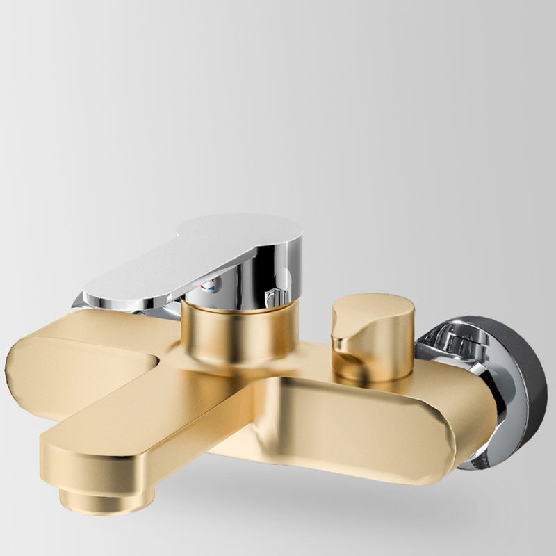 BowLift | Popular Wall-Mounted Bathtub Faucet Fixed Lever Handle Bathtub Filler Trim