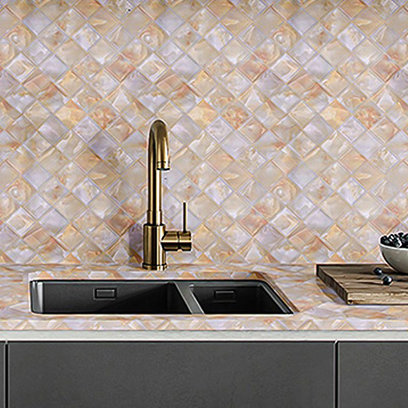 BowLift | Modern Peel and Stick Splash Guard Wall Tile PVC Wallpaper for the Kitchen