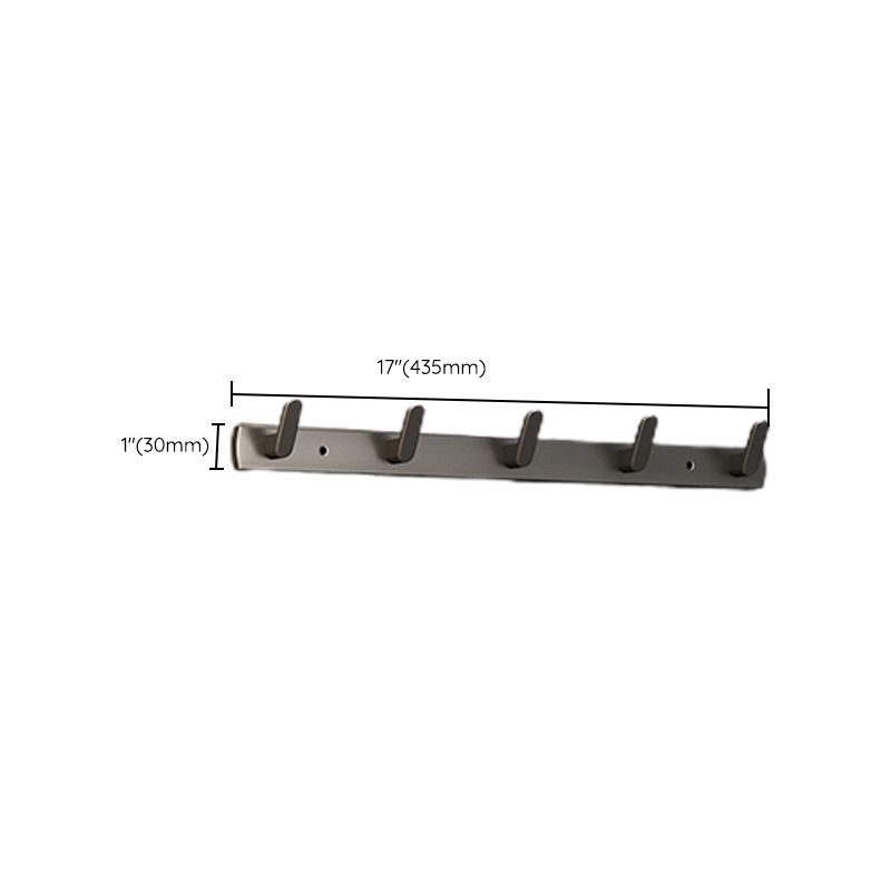 BowLift | Matte Gray Bathroom Hardware Set Modern Bathroom Accessories Set