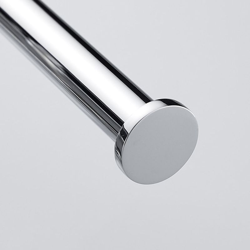 BowLift | Contemporary 2-piece bathroom set made of polished chrome stainless steel toilet paper holder