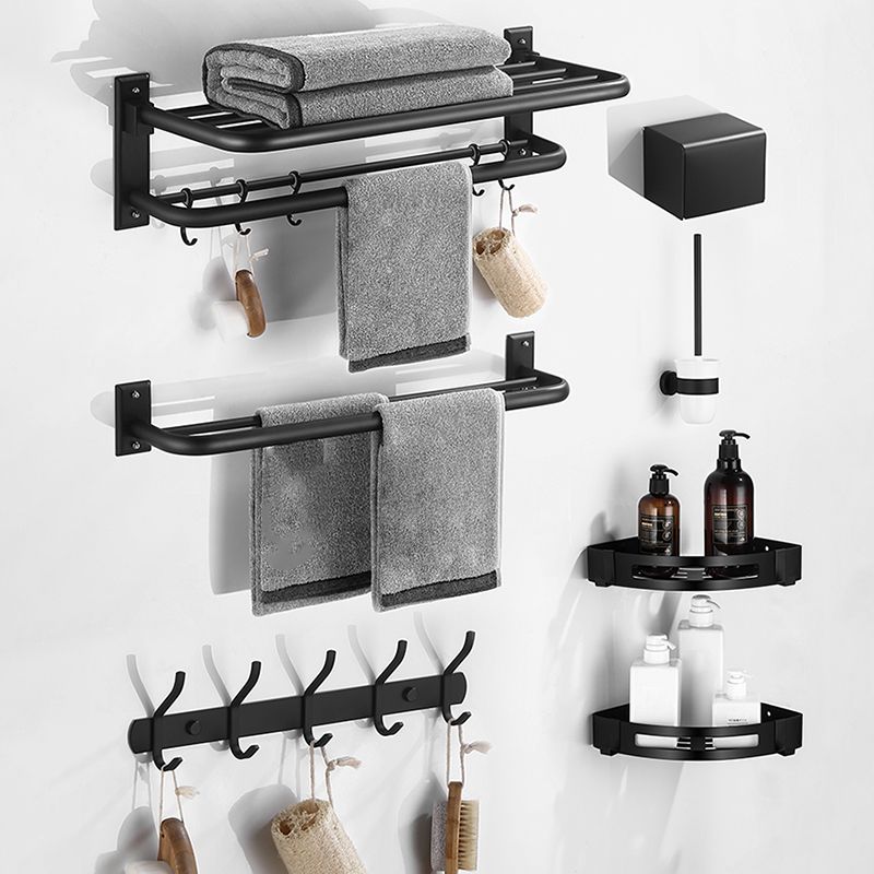 BowLift | Matt Black Bathroom Accessory Set Modern Bathroom Accessory as Individual Piece or as Set