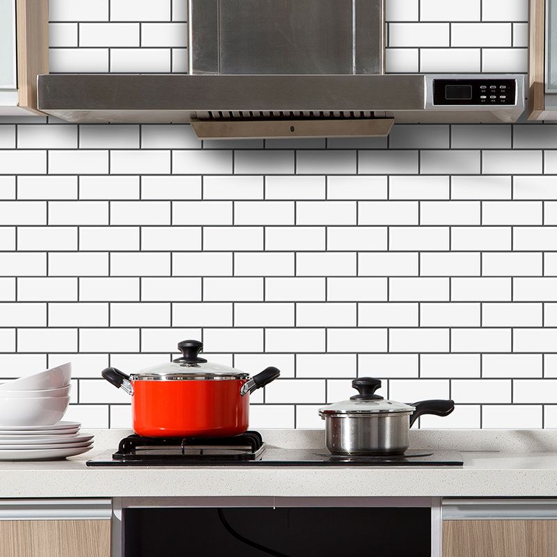 BowLift | Peel & Stick Subway Tile PVC Stain Resistant Rectangular Peel and Stick Tile for the Kitchen