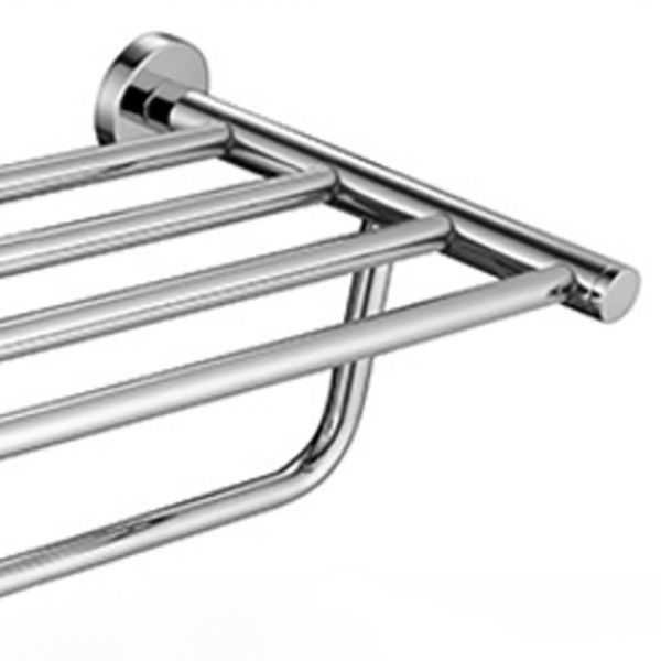 BowLift | Polished Chrome Modern Bathroom Accessories Set with Towel Bar/Paper Holder