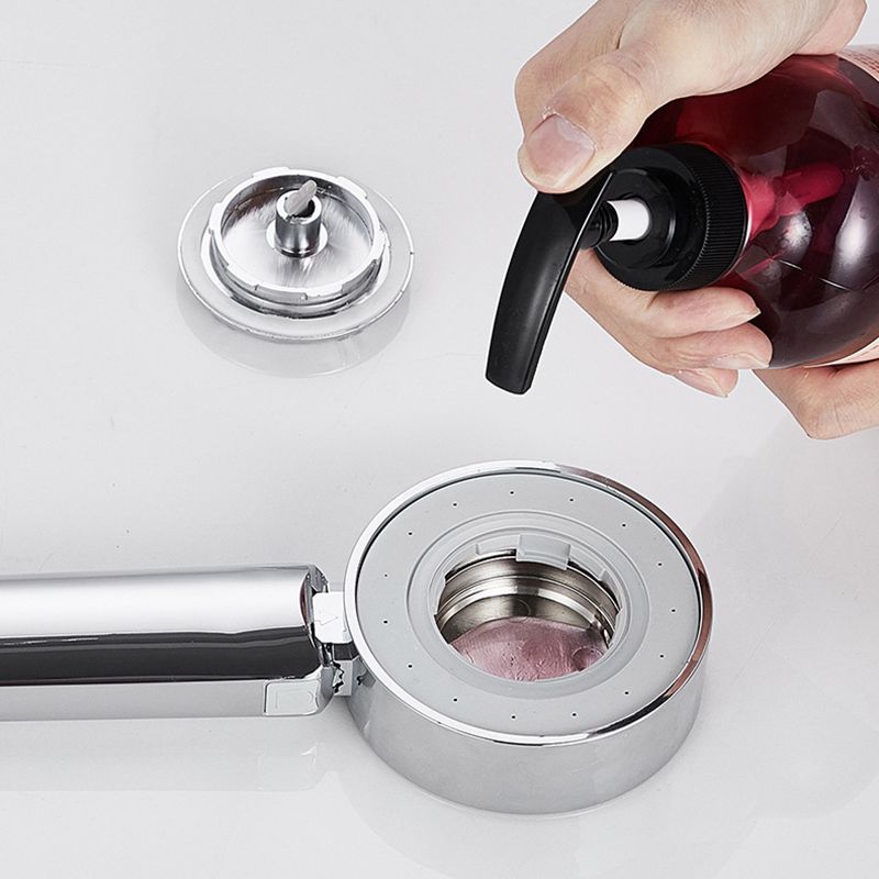 BowLift | Contemporary Wall Mounted Showerhead Combination Chrome Round Hand Shower