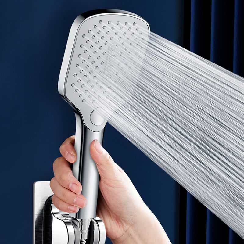 BowLift | Contemporary Fixed Shower Head Square Metal Shower Head Combo