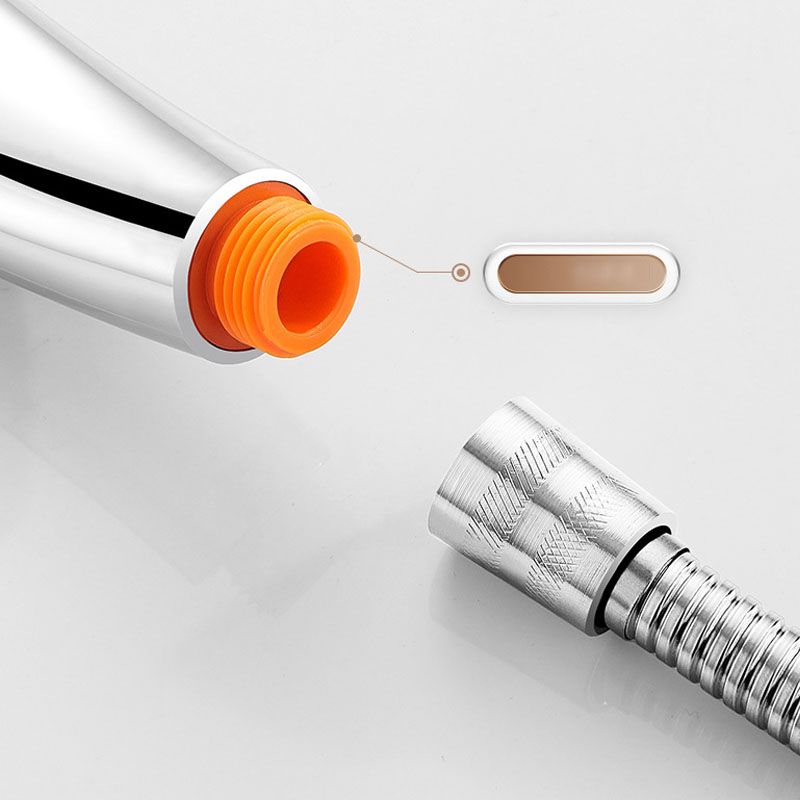 BowLift | Traditional Style Handheld Shower Plastic Handheld Shower with Square Shape