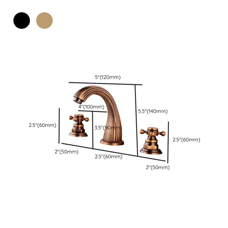 BowLift | Widely Used Bathroom Faucet 3 Hole Round Sink Faucet
