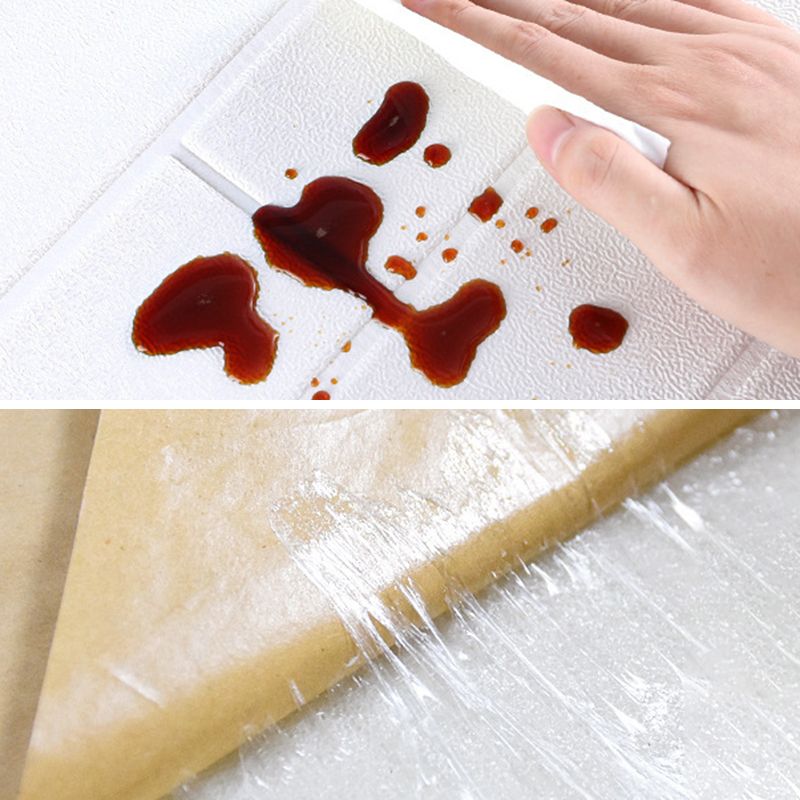 BowLift | Industrial Wall Panel, 3D Brick Bathroom Wall Panels Set of 2