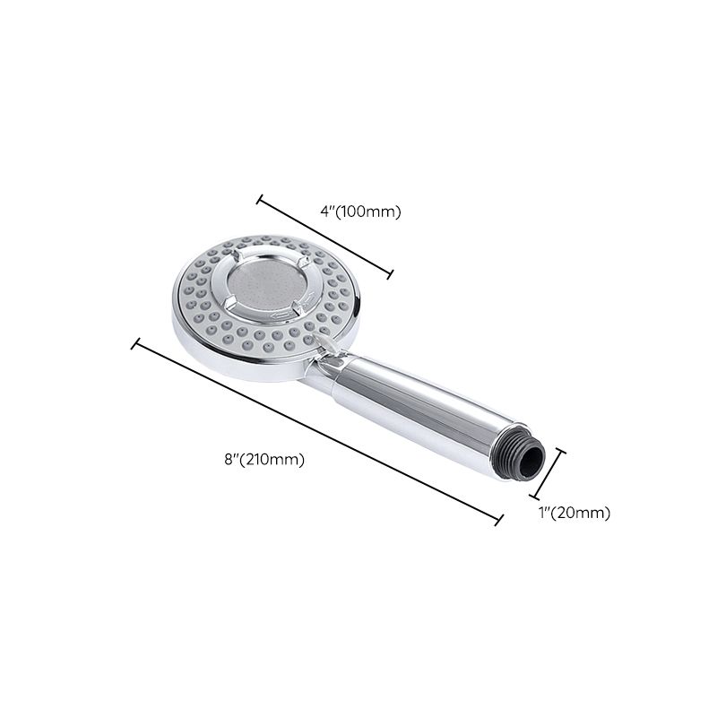 BowLift | Silver Hand Shower 3 Jets Stainless Steel Wall-Mounted Shower Head
