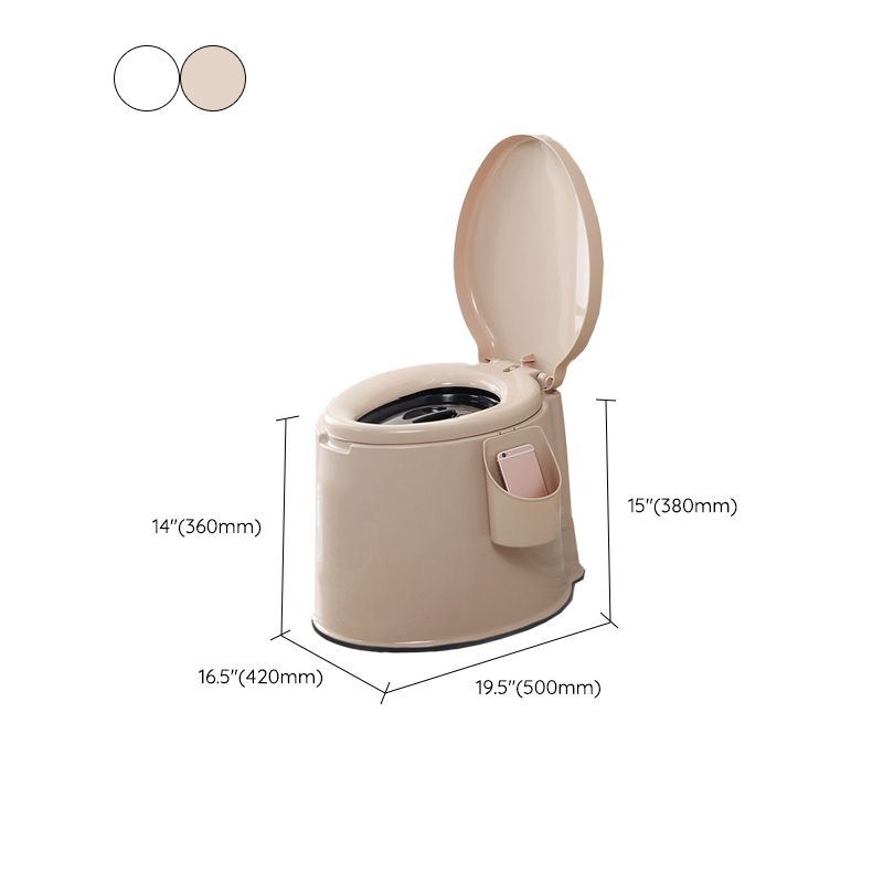 BowLift | Contemporary Plastic Urinal Stand Toilet with Seat for the Bathroom