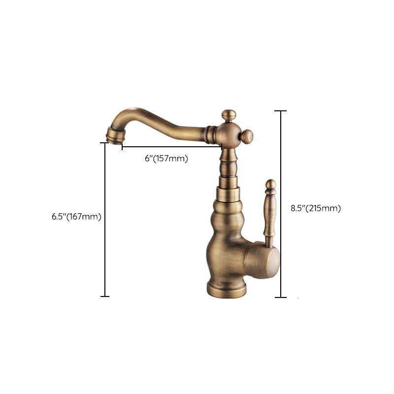 BowLift | Deck Mounted Copper Roman Tub Faucet Double Handles Roman Tub Faucet Set