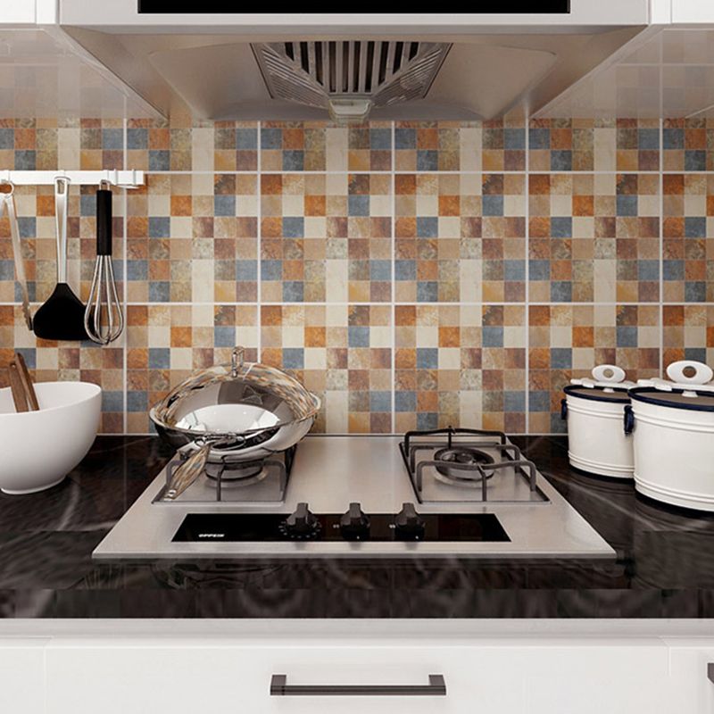 BowLift | Peel & Stick Tiles Square Stain Resistant Plastic Peel and Stick Tiles for Kitchen 20 Pack