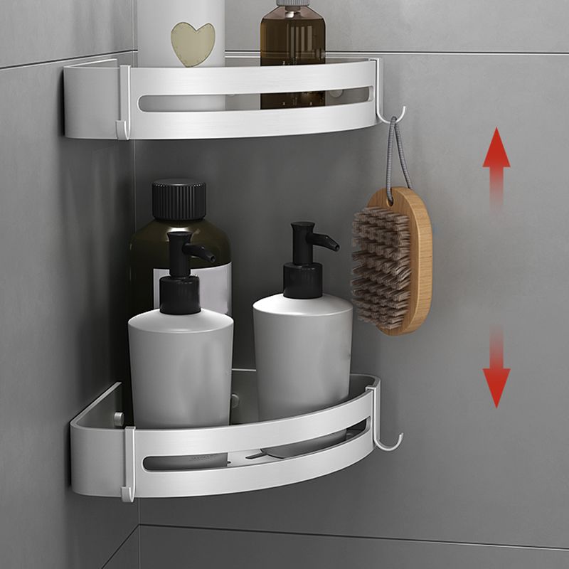 BowLift | Silver Bathroom Set Modern Rust Protection Bathroom Accessories Individual or as Set